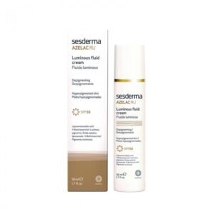 SPF50 Spindesį suteikiantis kremis fluidas 50ml