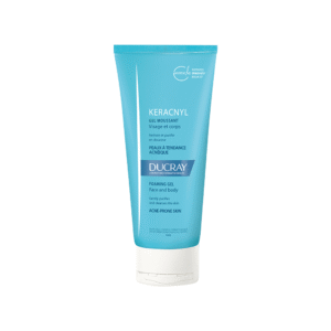 Gelinis prausiklis riebiai, į aknę linkusiai veido ir kūno odai